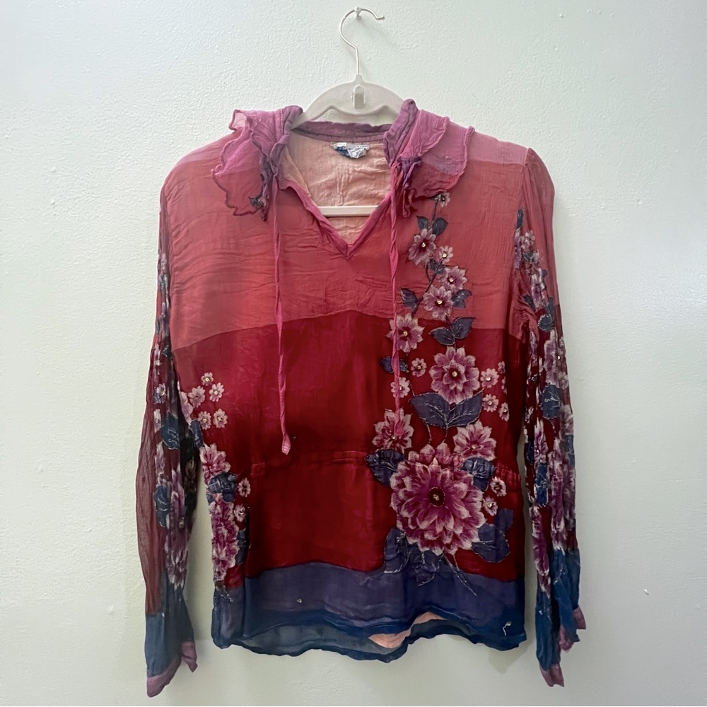 beautiful embroidered blouse